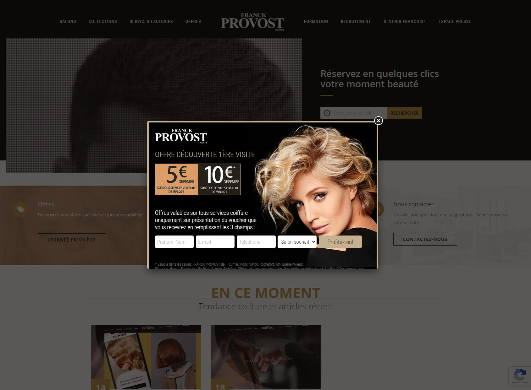 Franck Provost Coiffure Namur