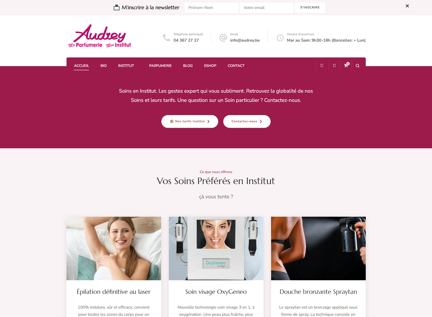 Audrey Parfumerie-Institut Boncelles