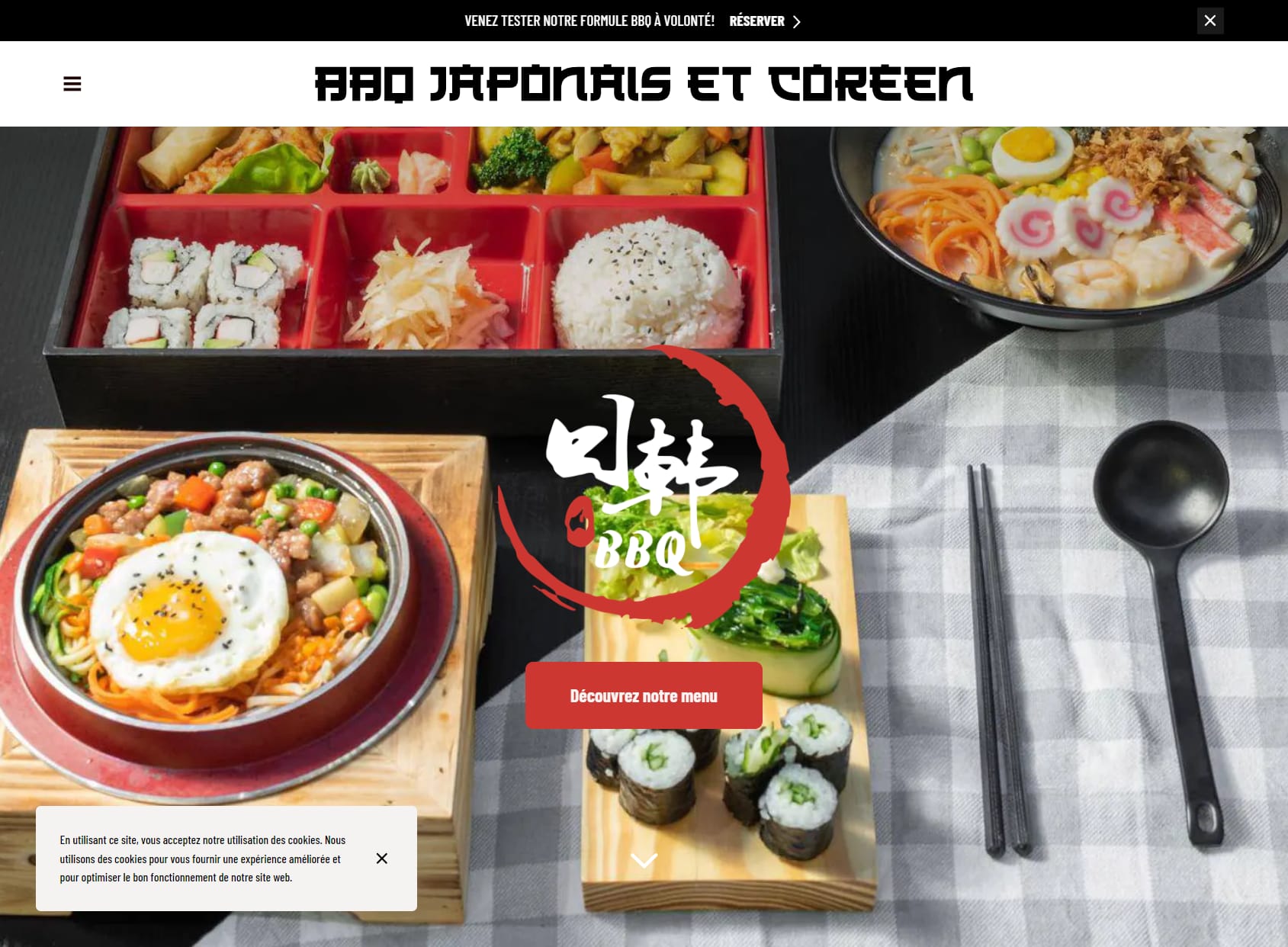 BBQ Japonais et Coréen