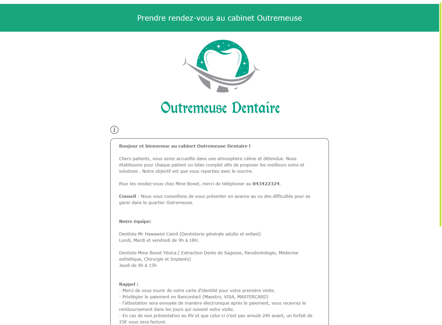 Cabinet Dentaire Outremeuse