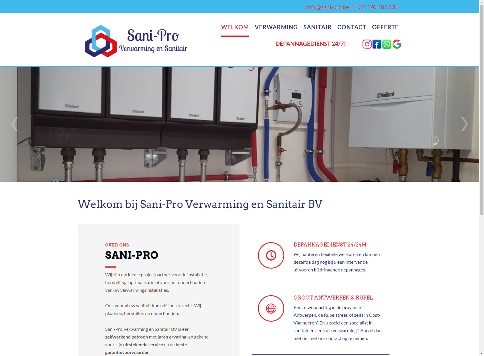 Sani-Pro Verwarming en Sanitair bv