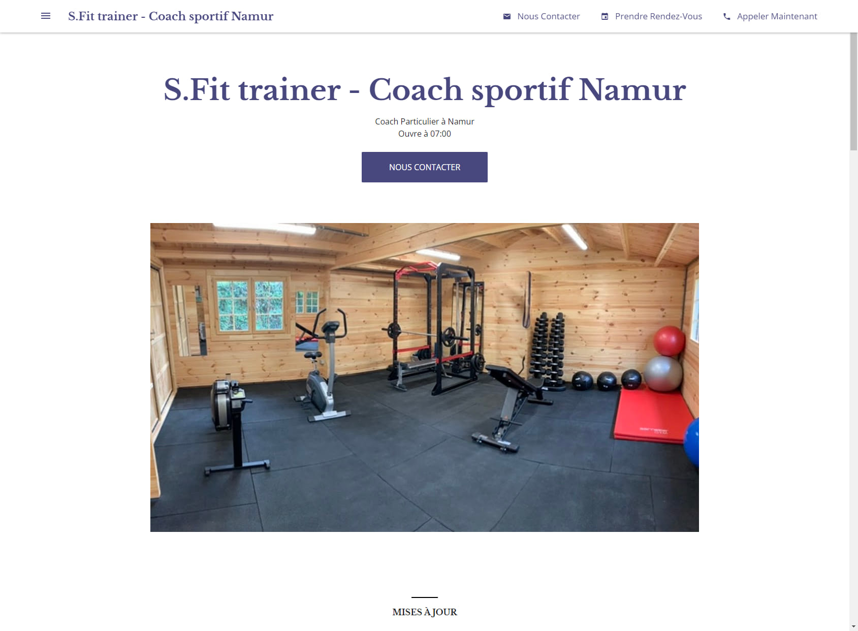S.Fit trainer - Coach sportif Namur