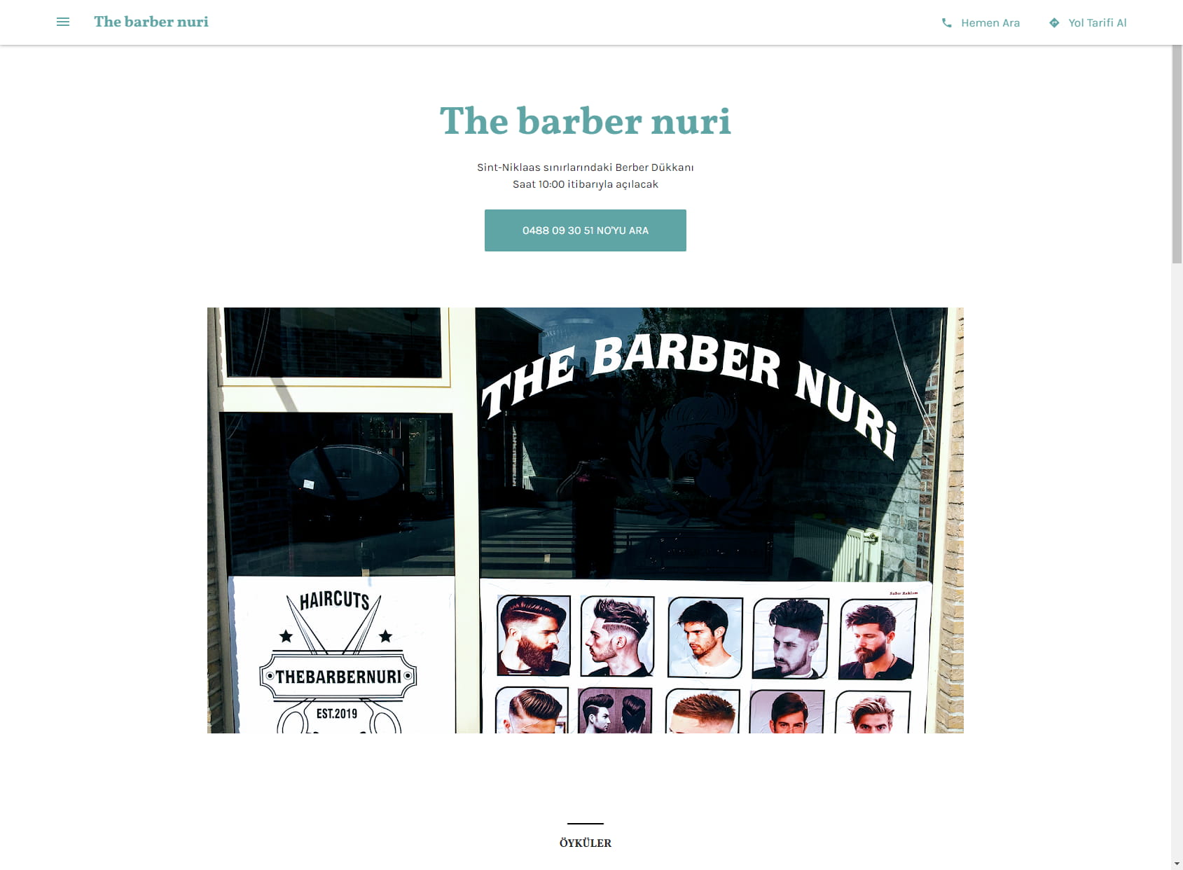 The barber nuri