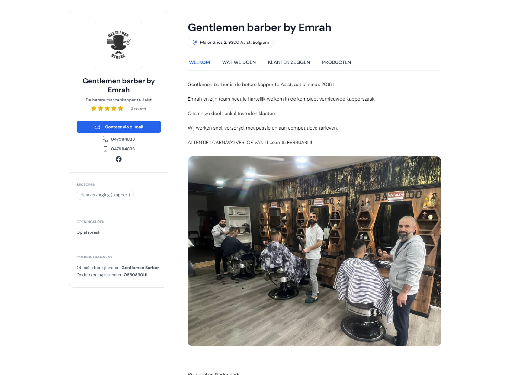 Gentleman Barber