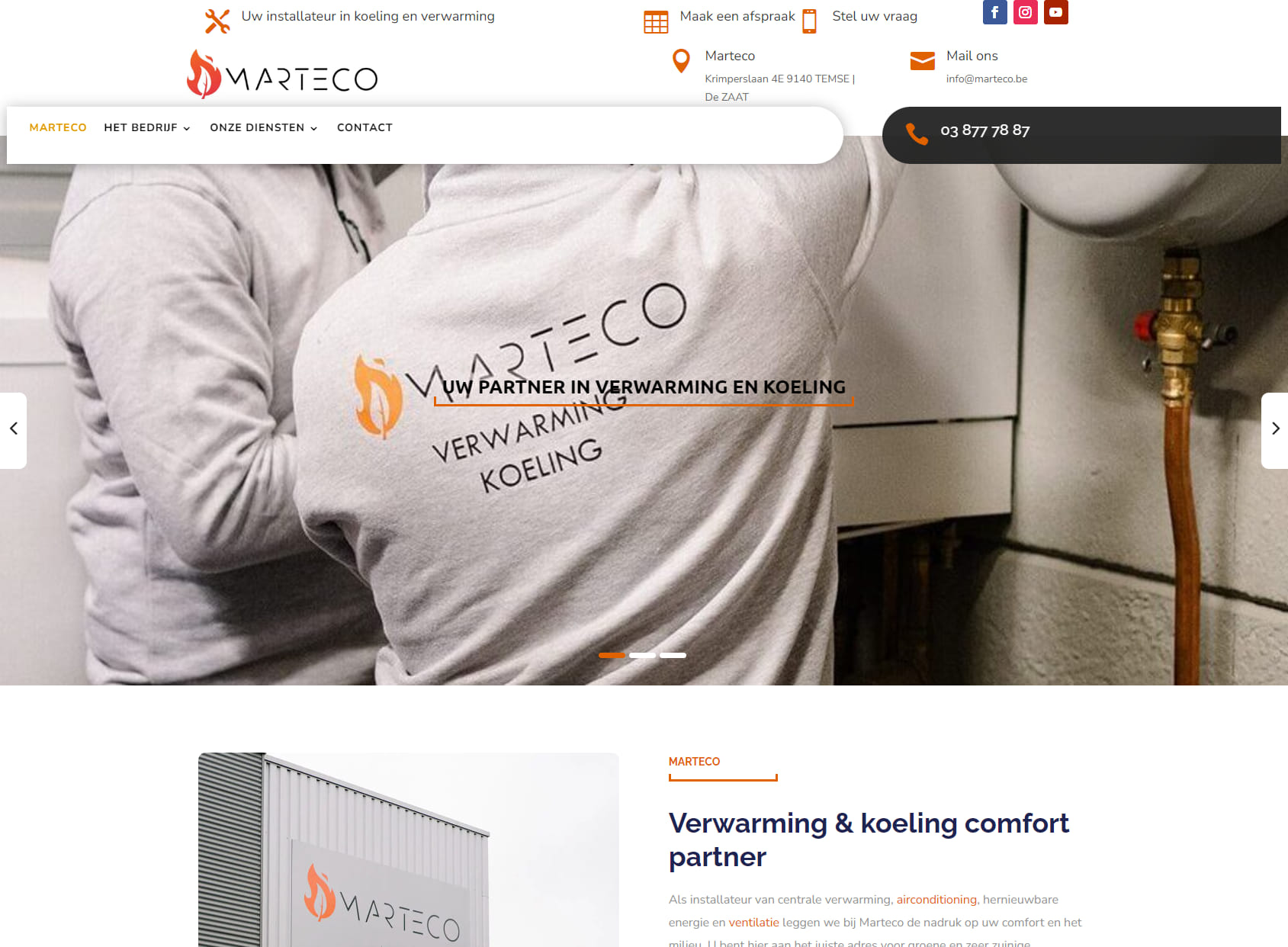Marteco | Cv-installateur. Plaatsen, herstellen en onderhoud van verwarmingsketels en boilers