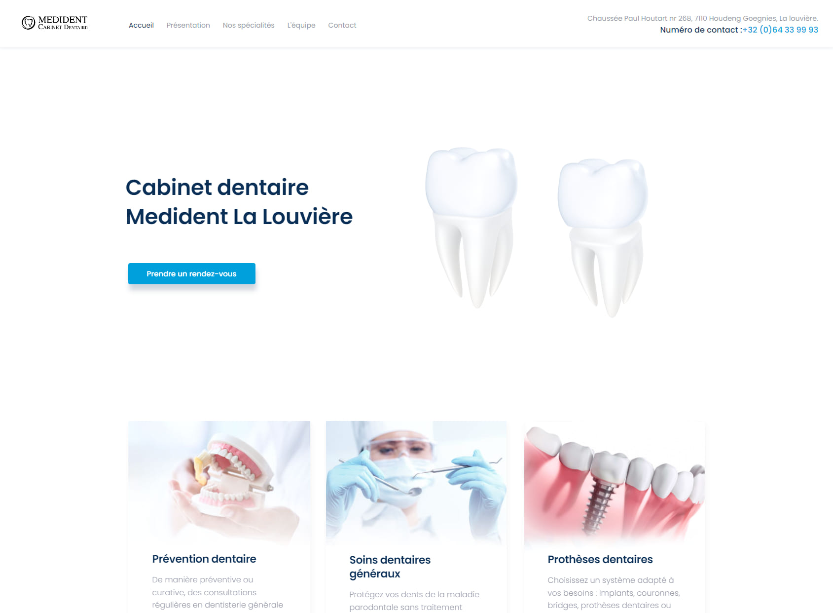 Dentiste Medident la Louvière