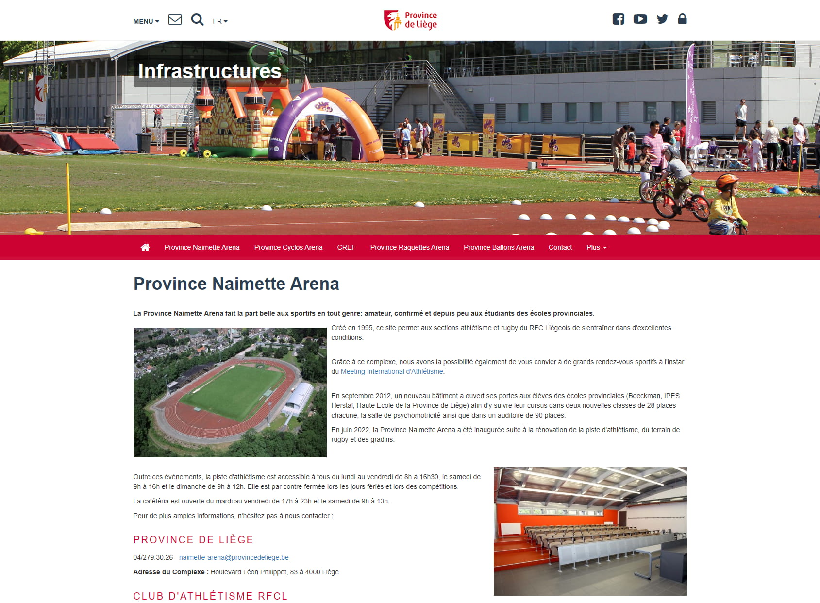 Naimette-Xhovémont Sports Complex