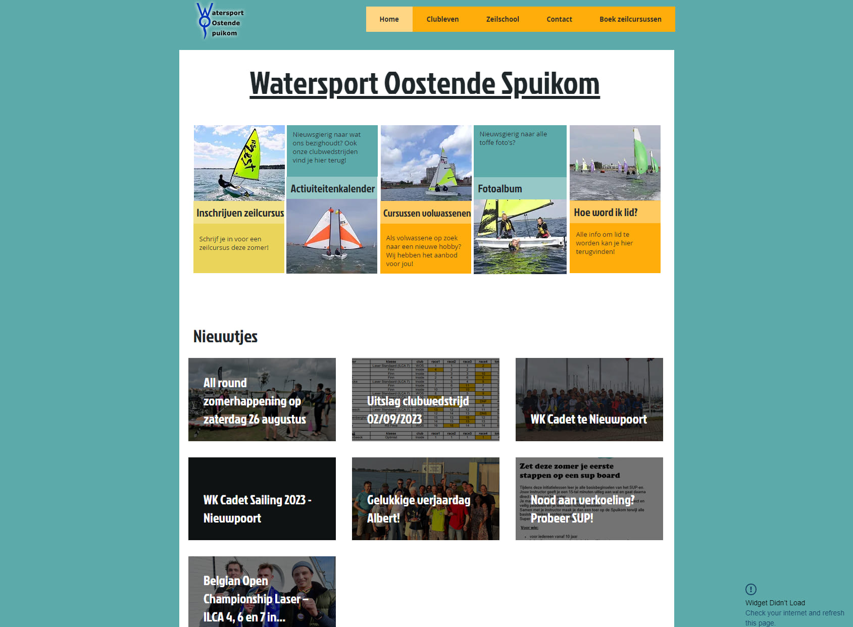 Watersport Oostende Spuikom
