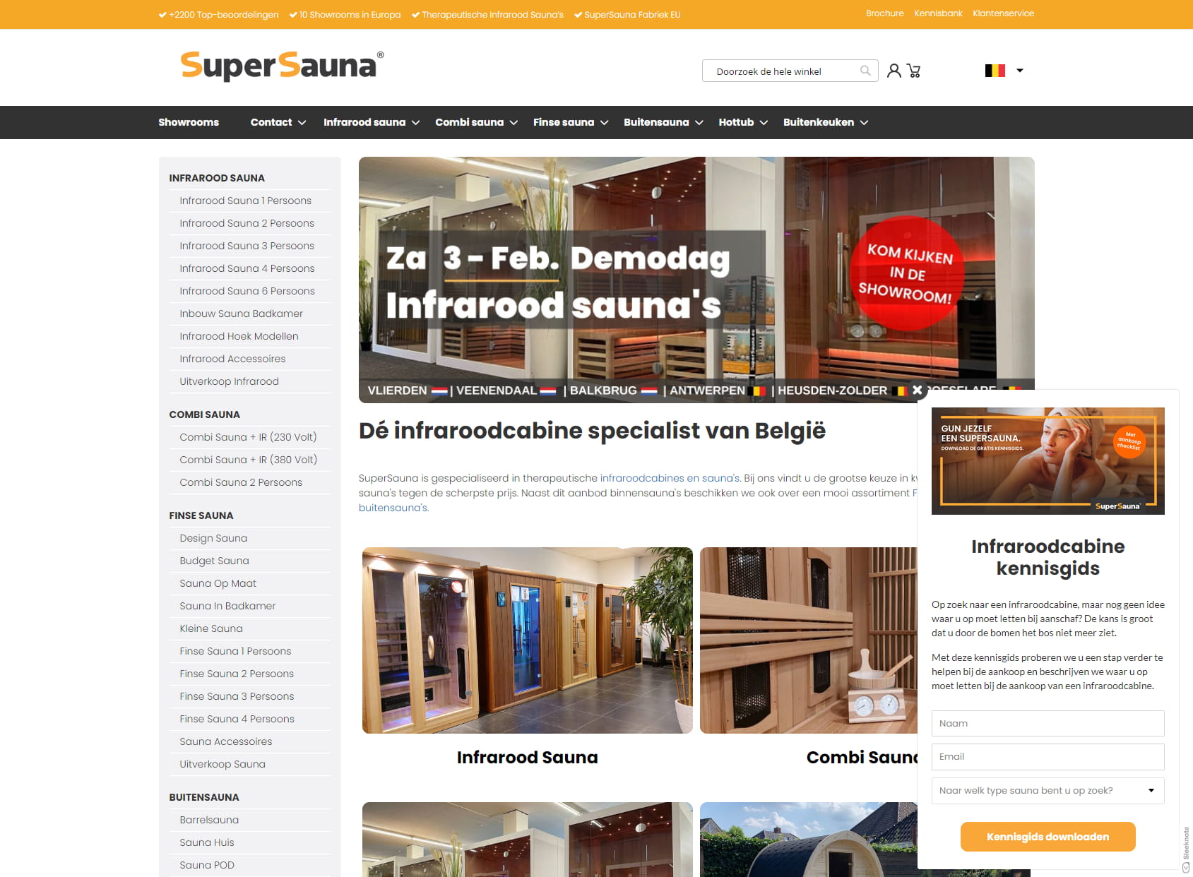 Super Sauna West Flanders